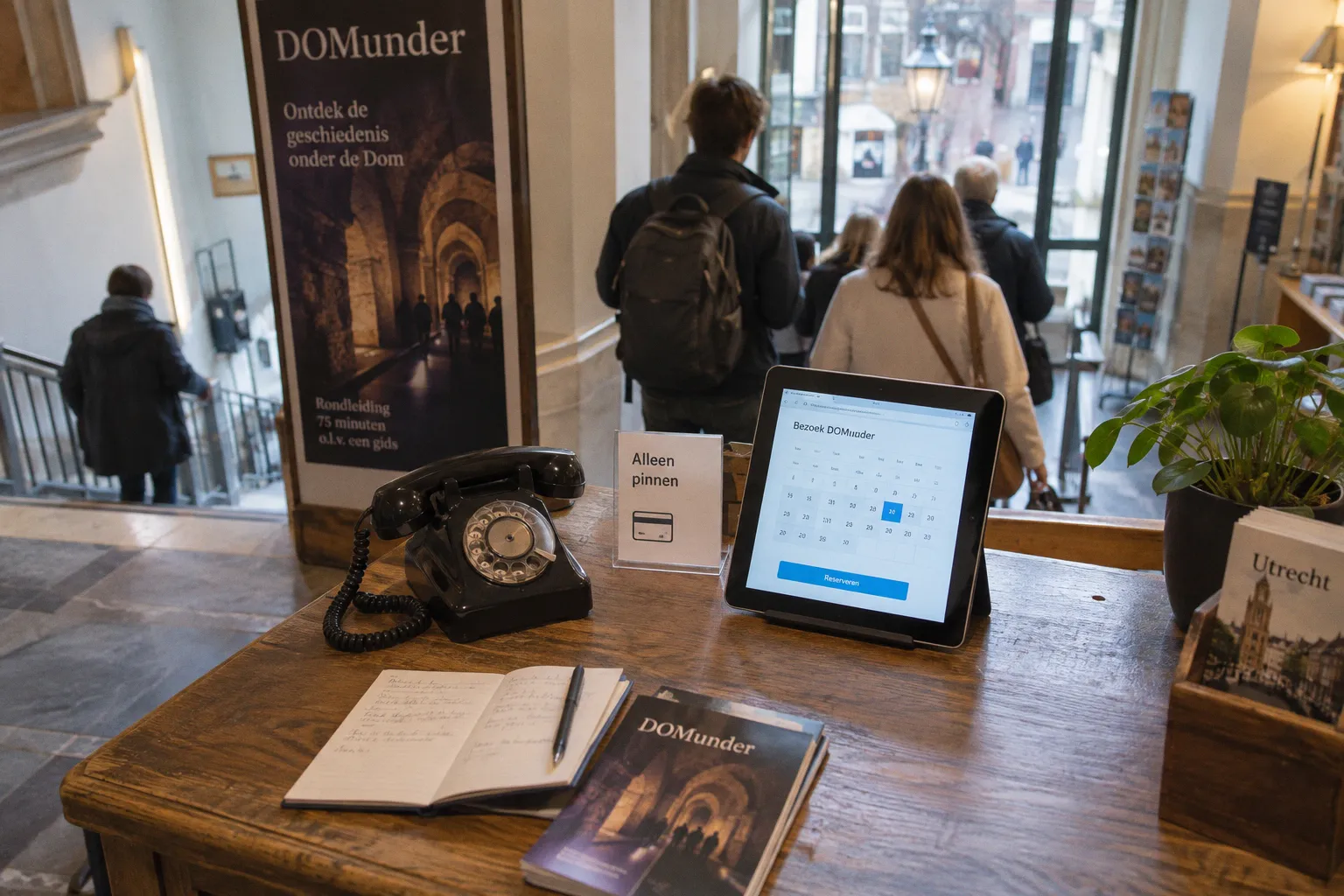 DOMunder visite : réservation en ligne ou guichet sur place ?